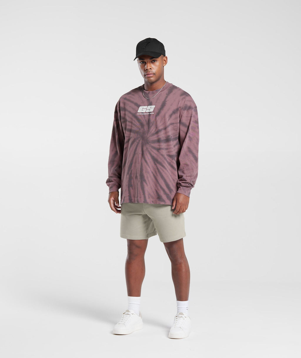 gymshark-rest-day-long-sleeve-t-shirt-dusty-maroon-silhouette-grey-spiral-optic-wash-ss23