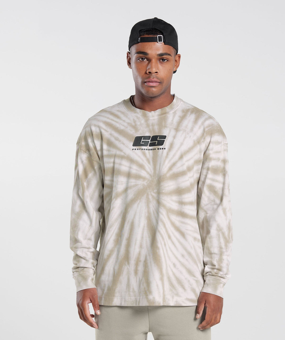 gymshark-rest-day-long-sleeve-t-shirt-white-mushroom-brown-spiral-optic-wash-ss23