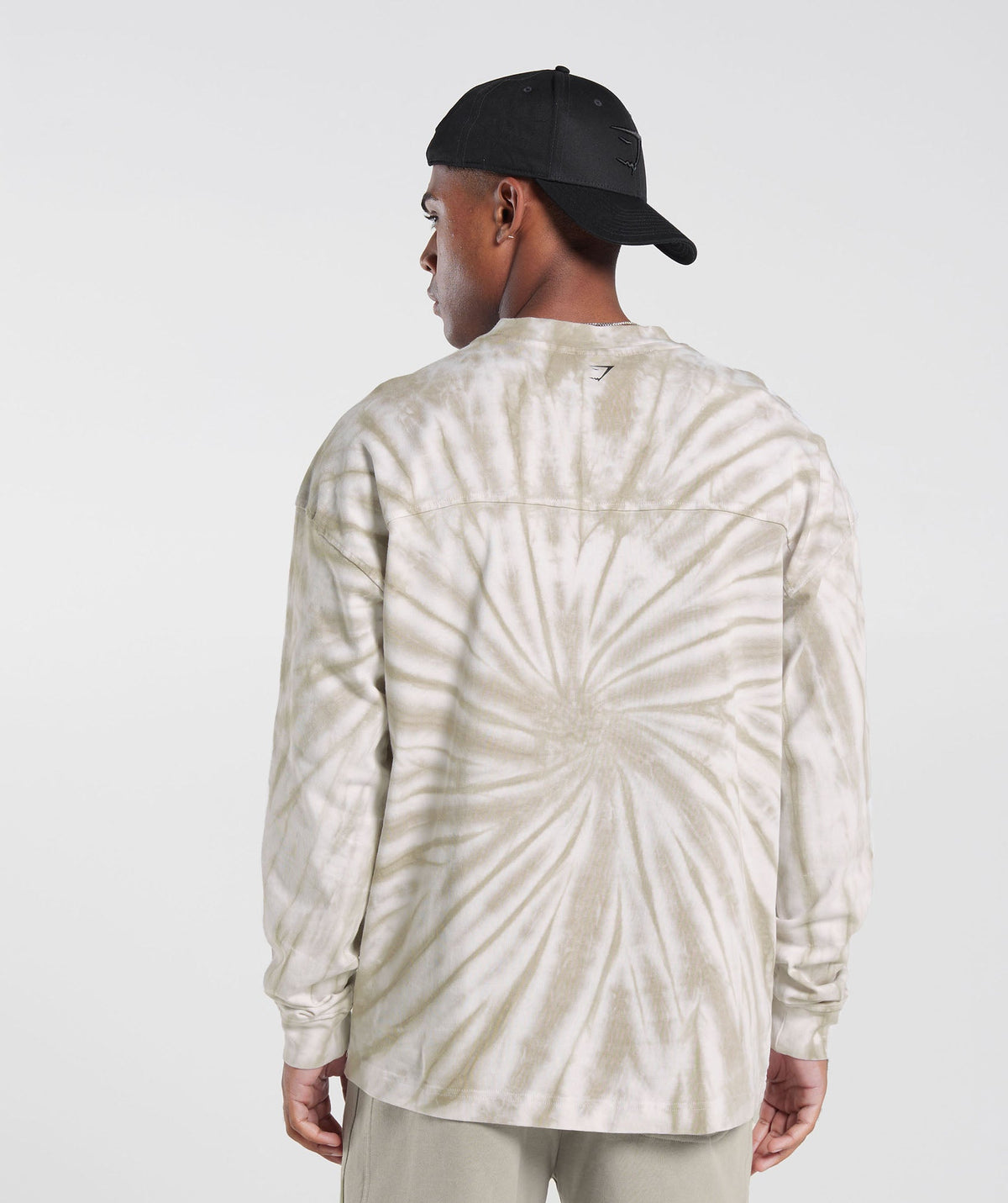 gymshark-rest-day-long-sleeve-t-shirt-white-mushroom-brown-spiral-optic-wash-ss23
