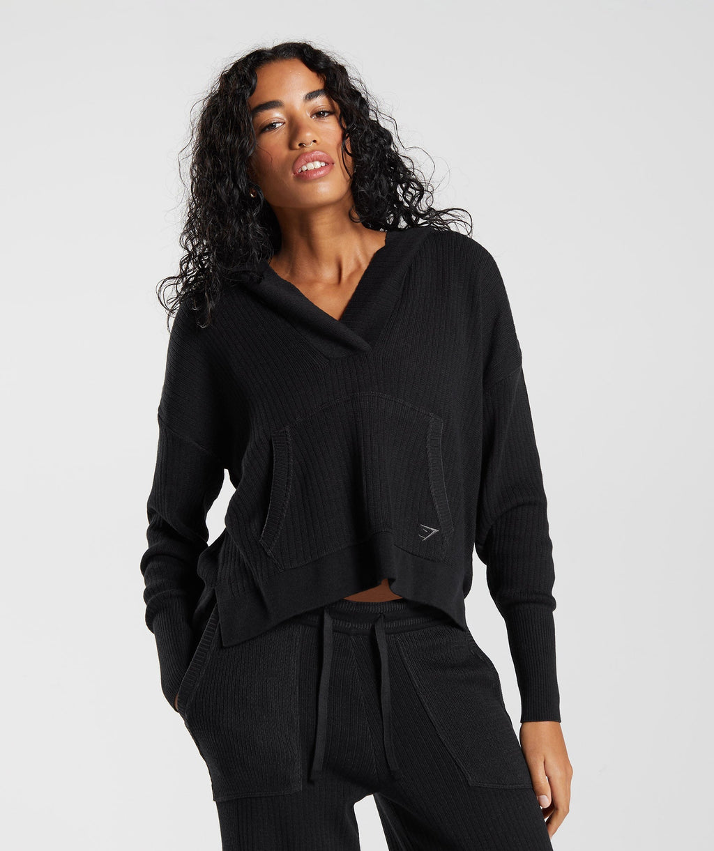 gymshark-pause-knitwear-hoodie-black-onyx-grey-aw22