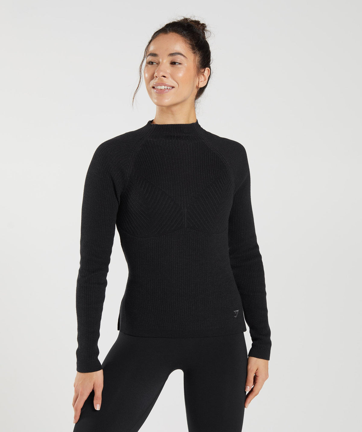 gymshark-pause-knitwear-long-sleeve-top-black-onyx-grey-aw22