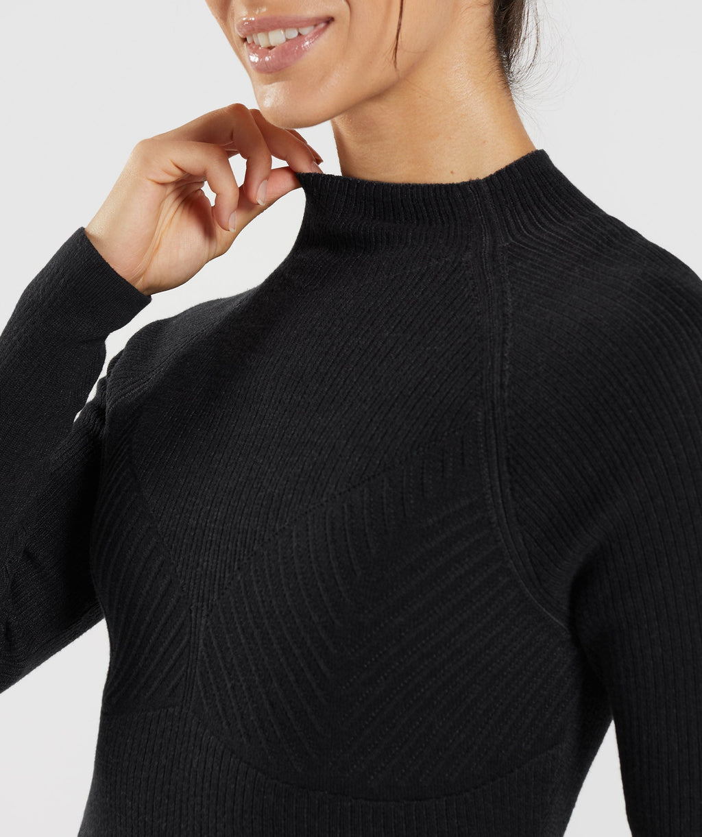 gymshark-pause-knitwear-long-sleeve-top-black-onyx-grey-aw22