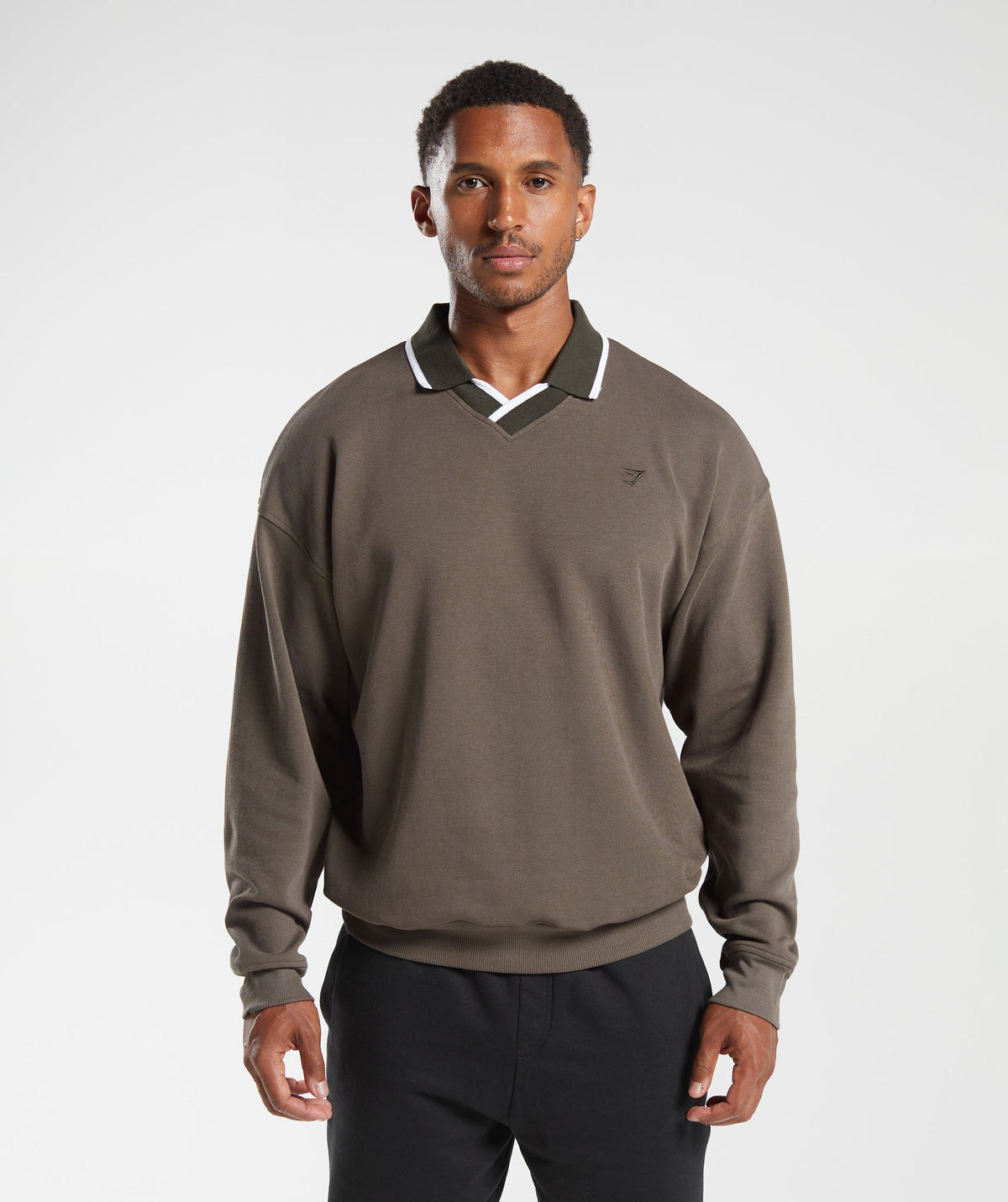 gymshark-rest-day-street-polo-pullover-camo-brown-aw23