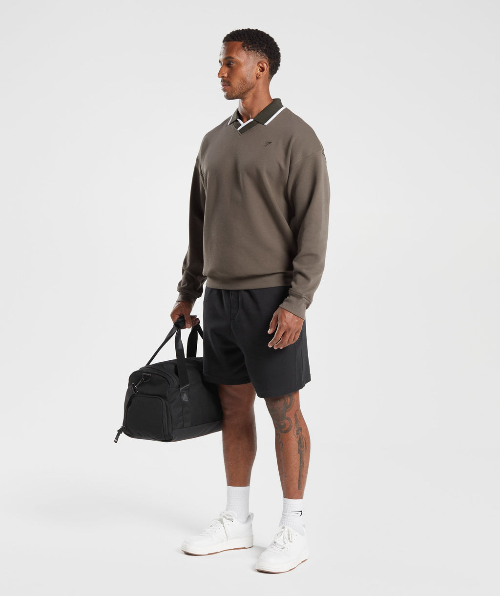 gymshark-rest-day-street-polo-pullover-camo-brown-aw23