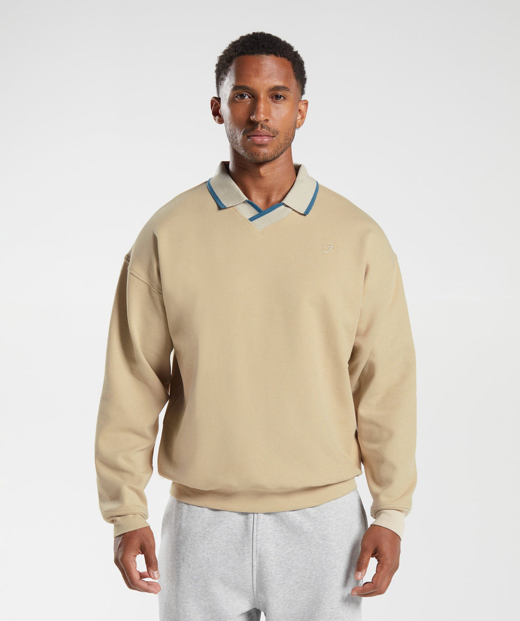 gymshark-rest-day-street-polo-pullover-desert-beige-aw23