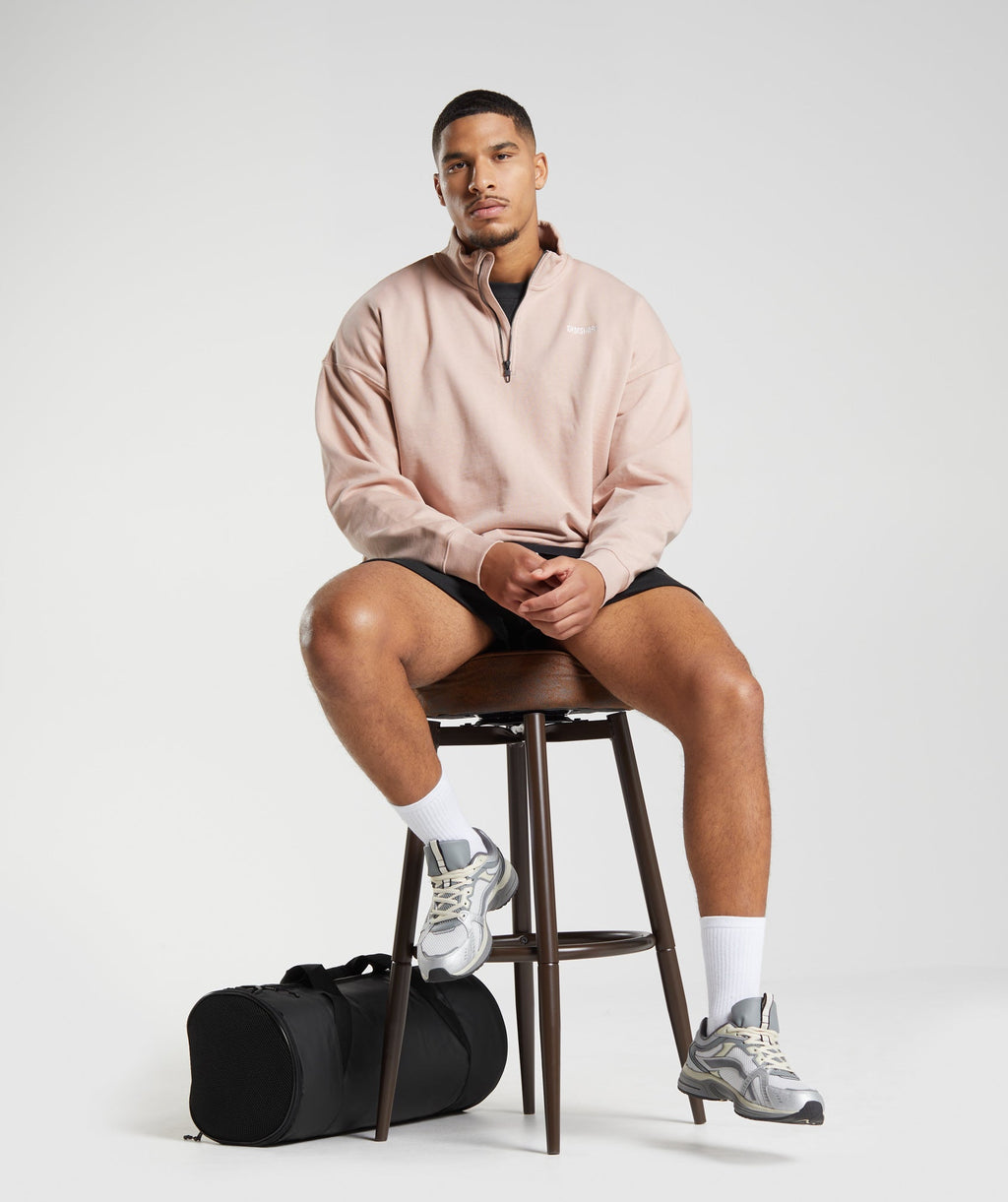 gymshark-rest-day-sweats-1-4-zip-dusty-taupe-aw22