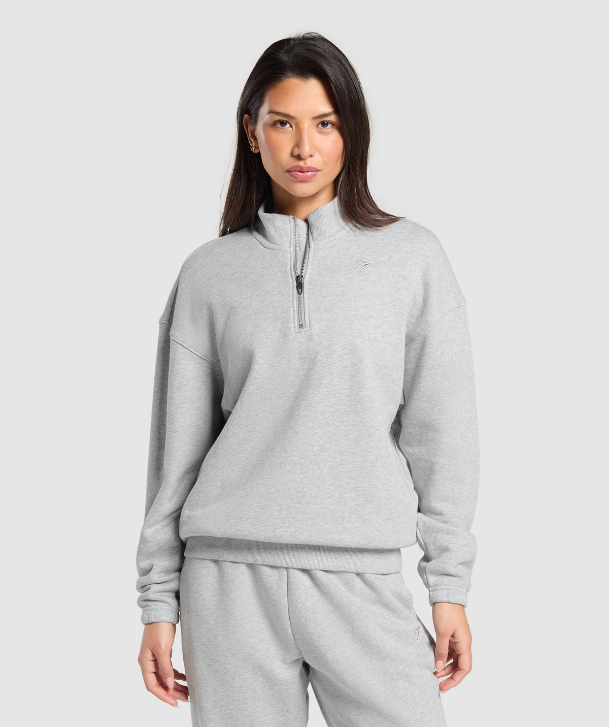 gymshark-rest-day-sweats-2-0-1-4-zip-pullover-light-grey-core-marl-ss25