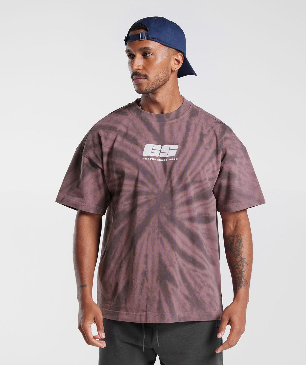gymshark-rest-day-t-shirt-dusty-maroon-silhouette-grey-spiral-optic-wash-ss23