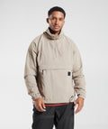 gymshark-retake-anorak-cement-brown-aw22
