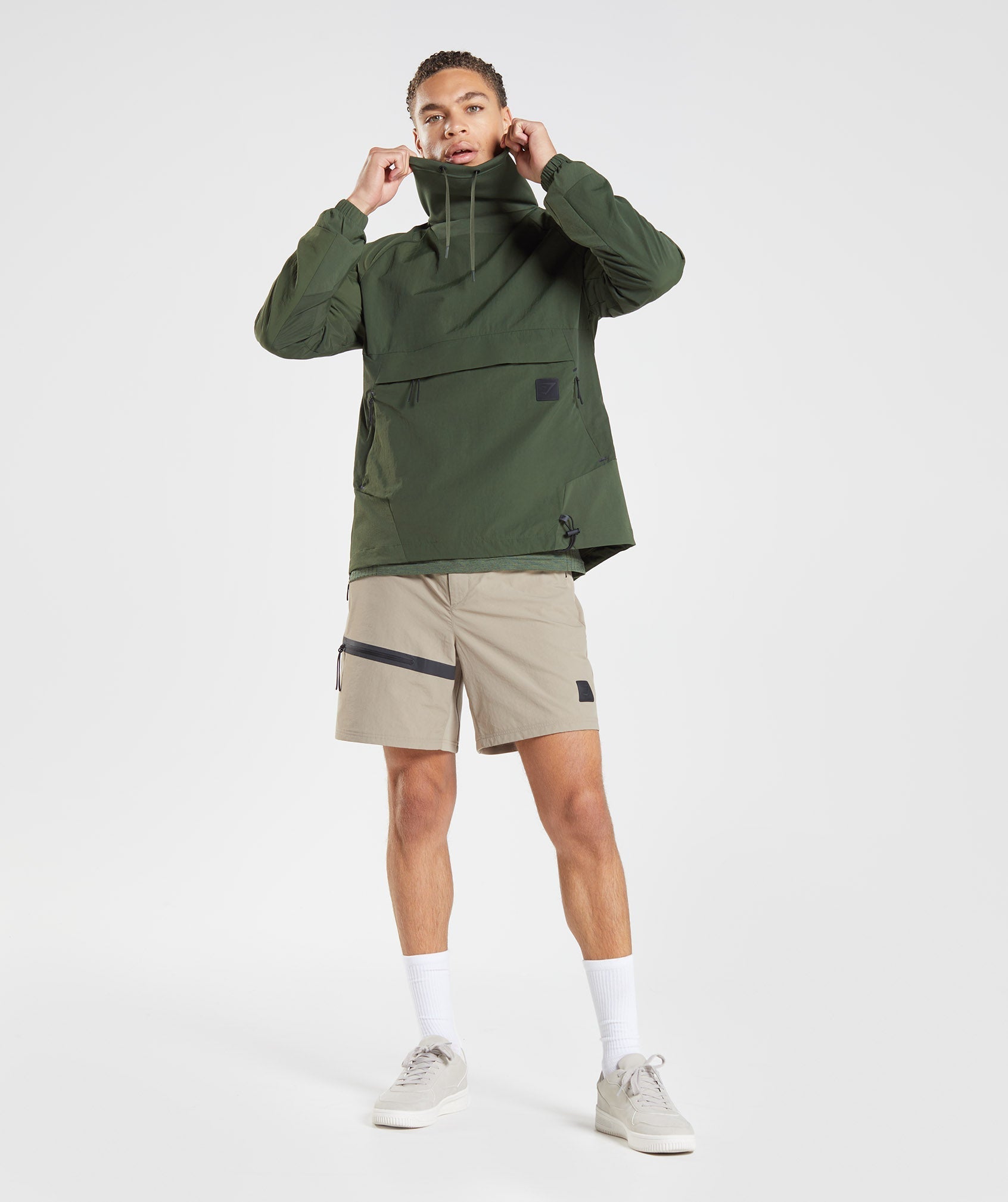 gymshark-retake-anorak-moss-olive-aw22