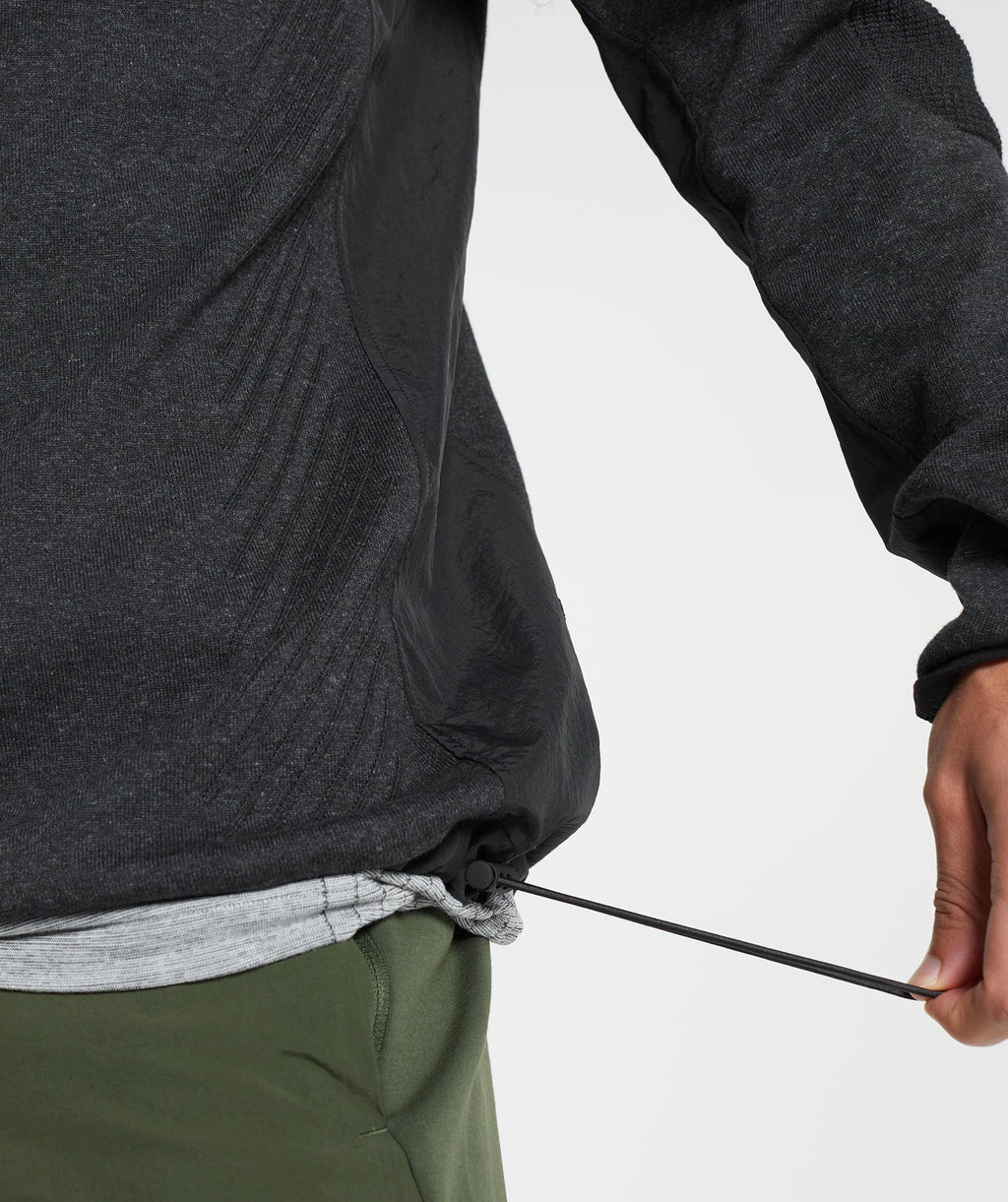 gymshark-retake-crew-black-marl-aw22