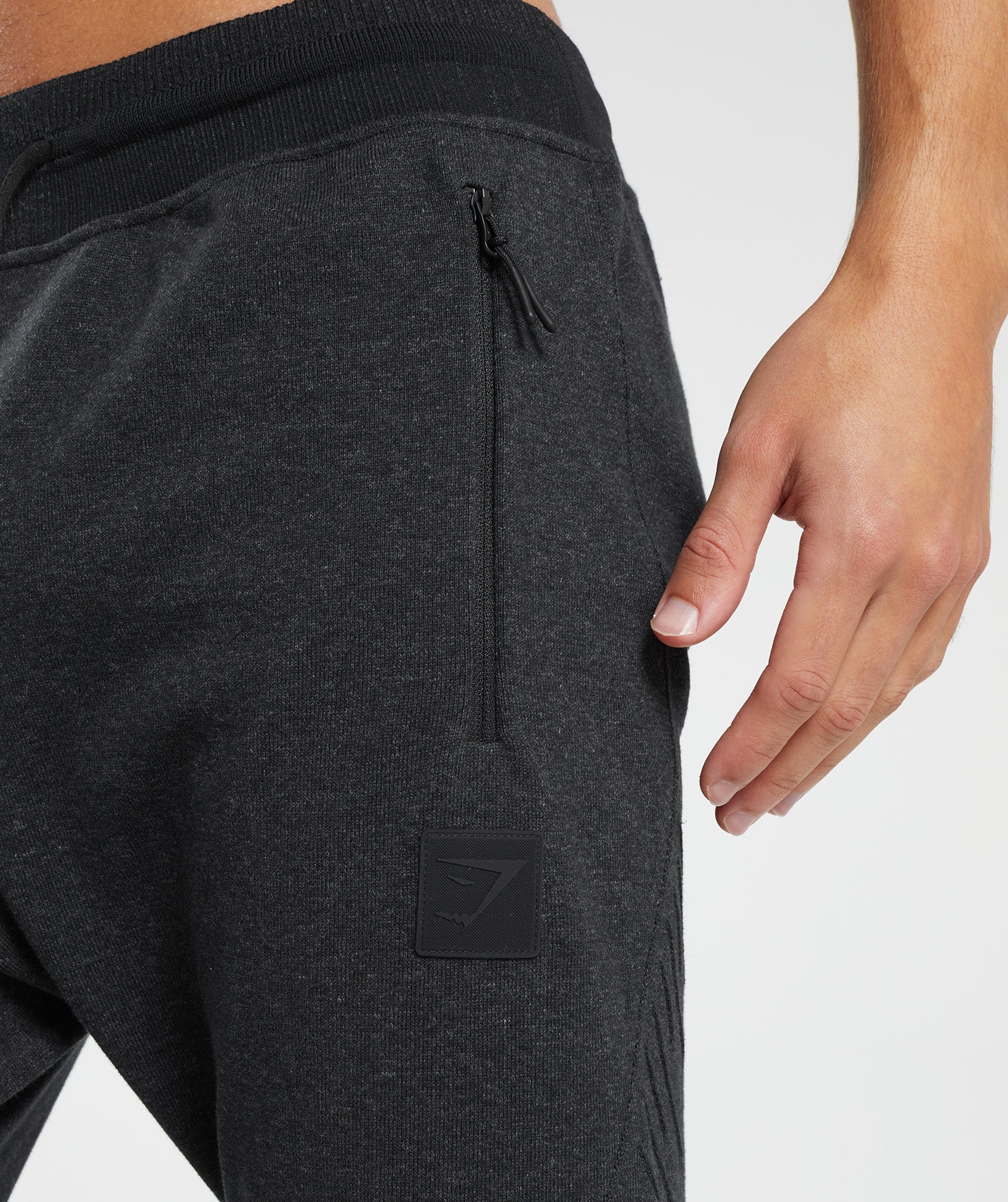 gymshark-retake-knit-joggers-black-marl-aw22
