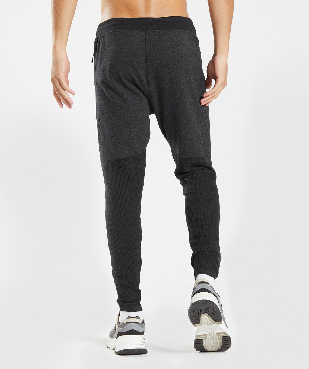 gymshark-retake-knit-joggers-black-marl-aw22