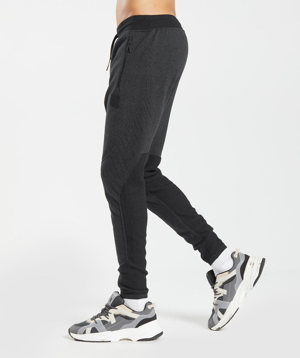 gymshark-retake-knit-joggers-black-marl-aw22