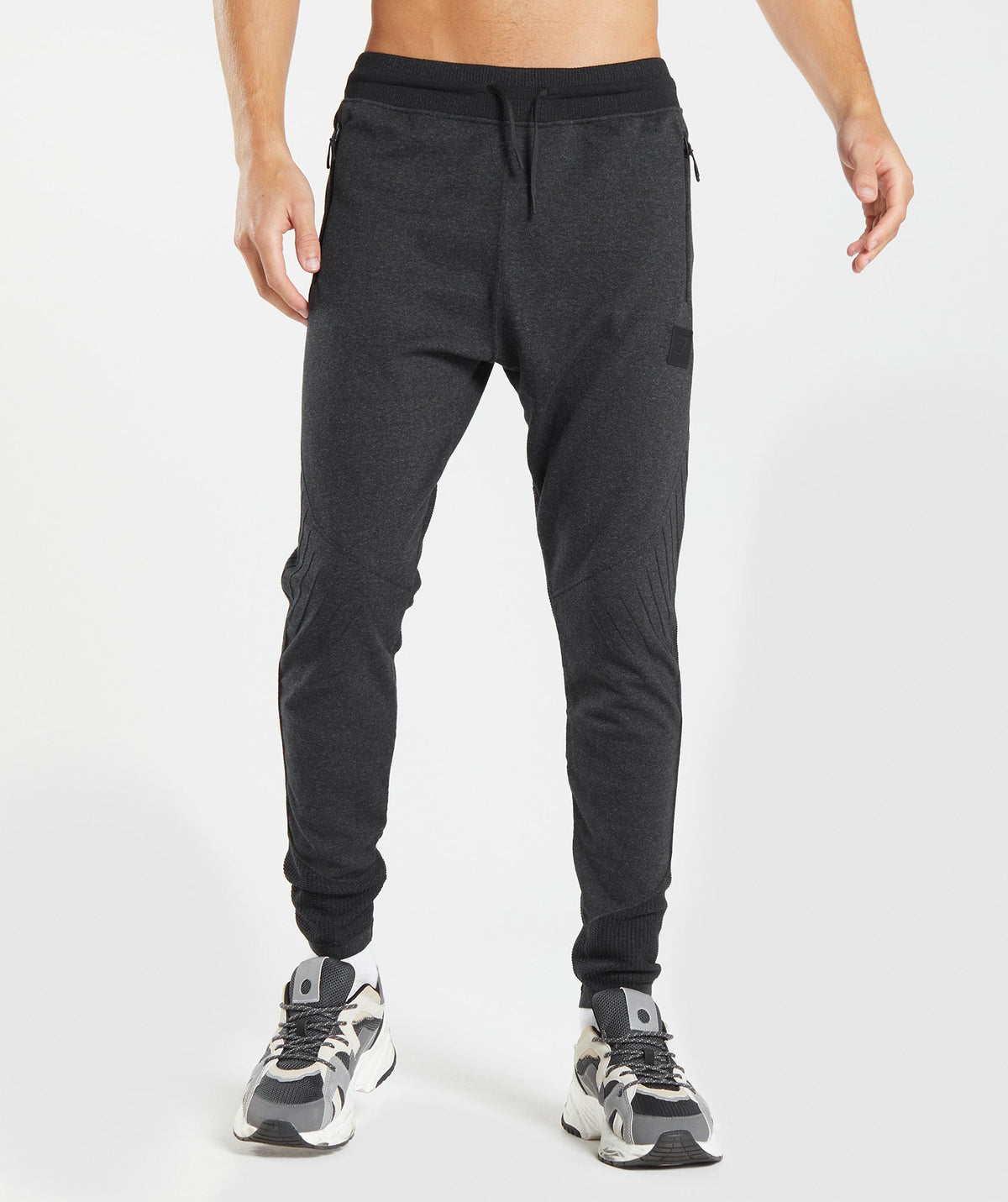 gymshark-retake-knit-joggers-black-marl-aw22