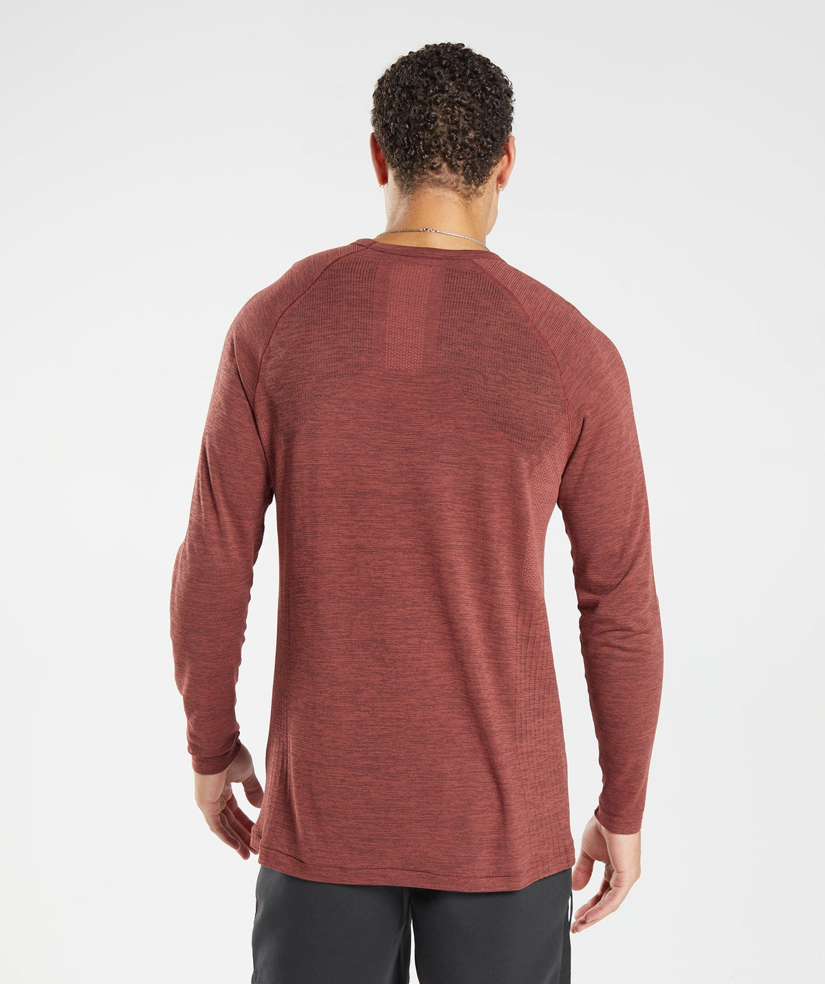 gymshark-retake-seamless-long-sleeve-t-shirt-rose-brown-black-marl-aw22