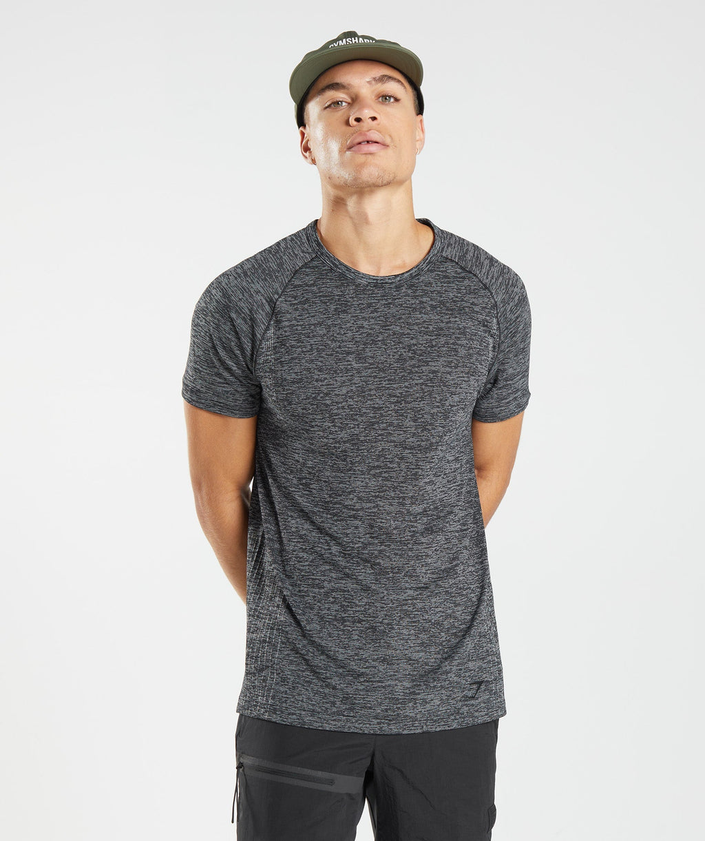 gymshark-retake-seamless-t-shirt-black-white-marl-aw22
