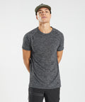 gymshark-retake-seamless-t-shirt-black-white-marl-aw22