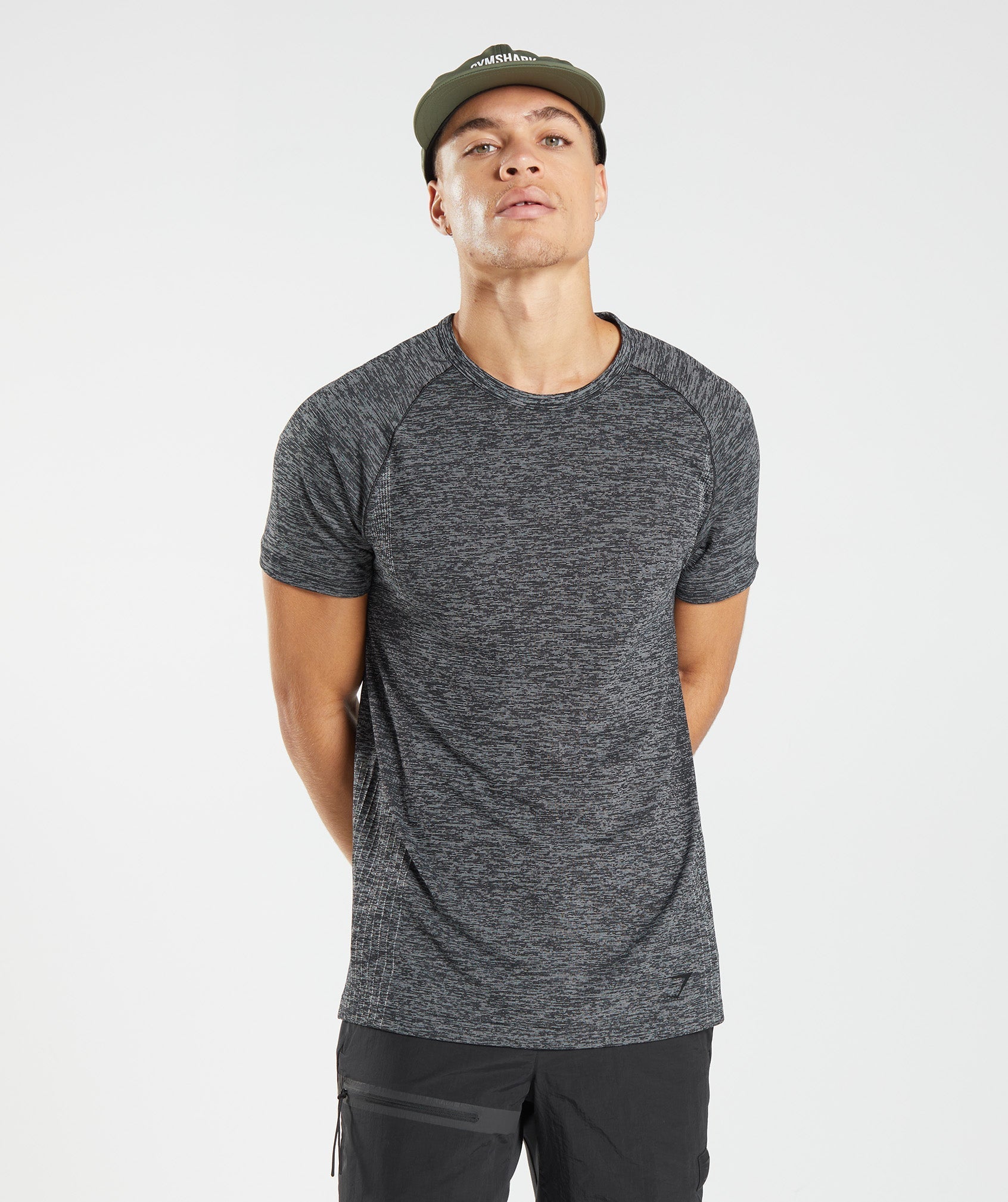 gymshark-retake-seamless-t-shirt-black-white-marl-aw22