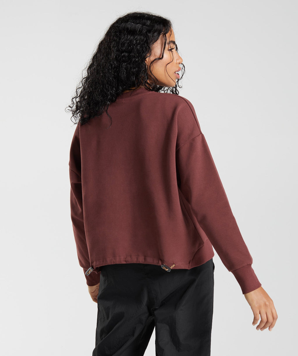 gymshark-retake-sweat-crew-cherry-brown-aw22