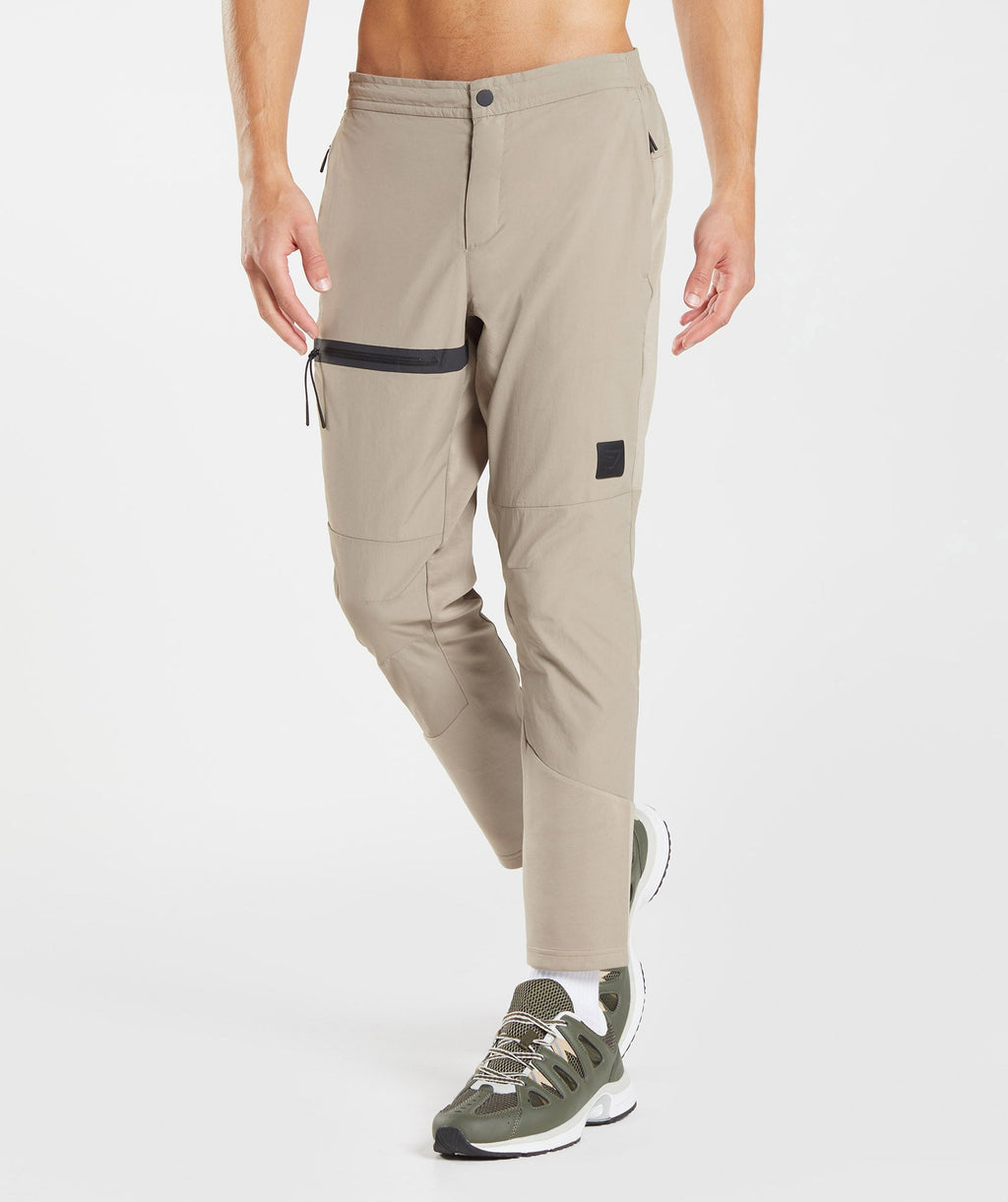 gymshark-retake-woven-joggers-cement-brown-aw22