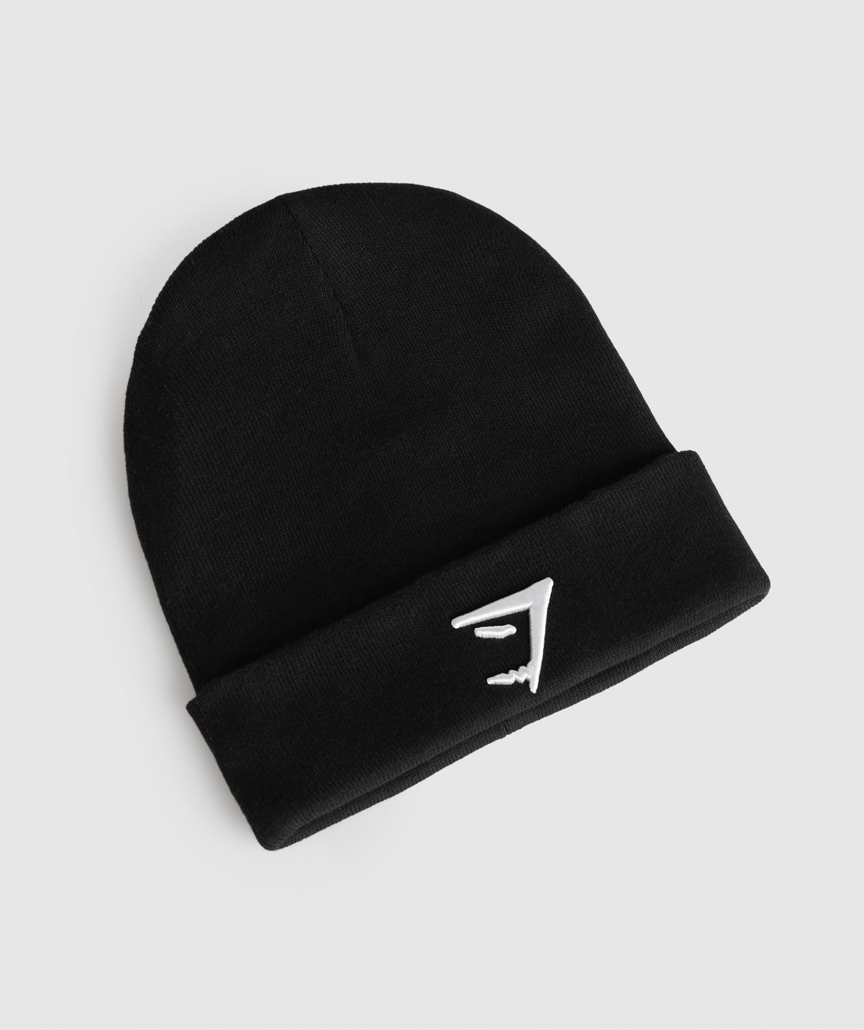 gymshark-reverse-jacquard-beanie-black-white-aw23