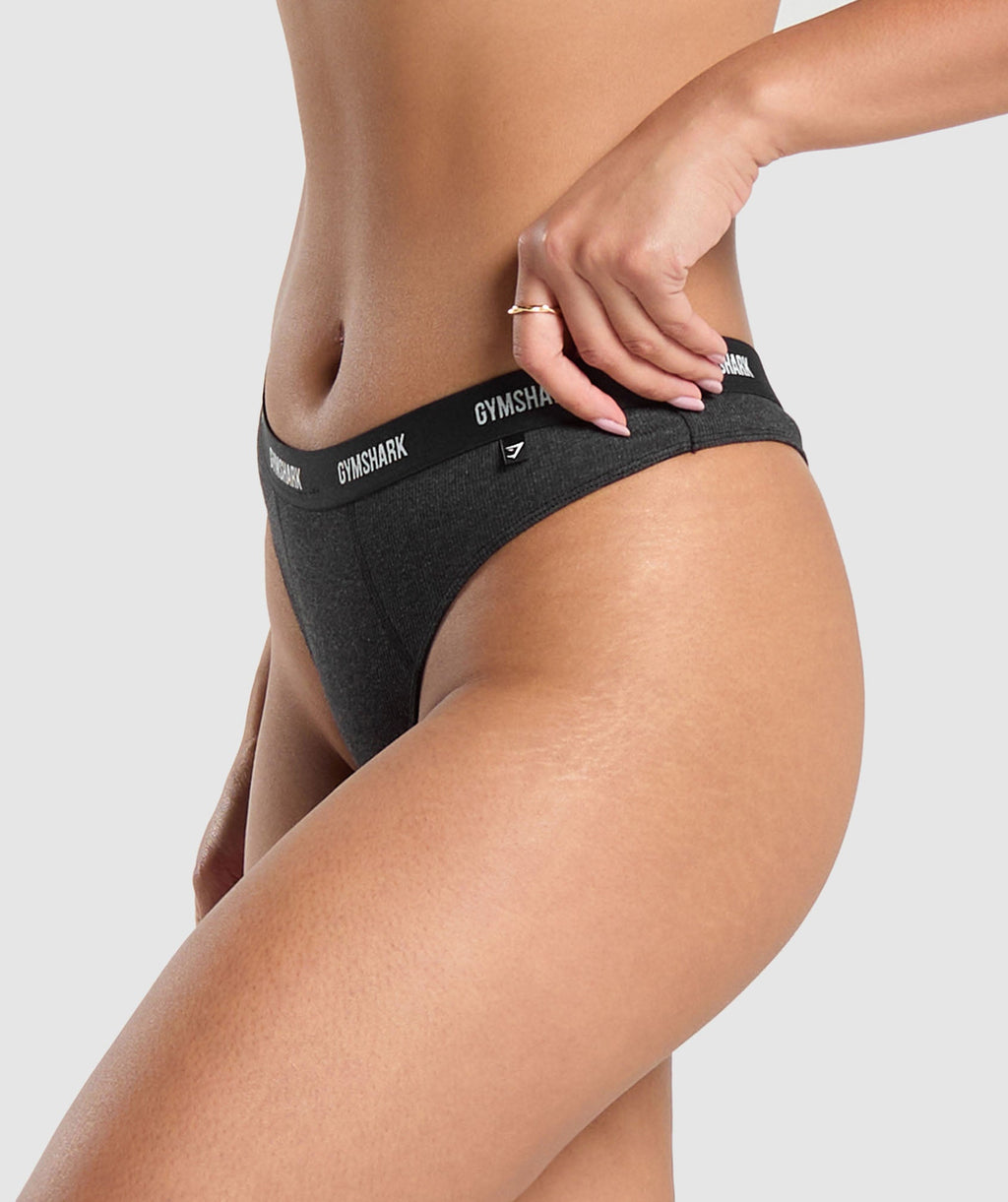 gymshark-rib-high-rise-thong-midnight-black-marl-ss24