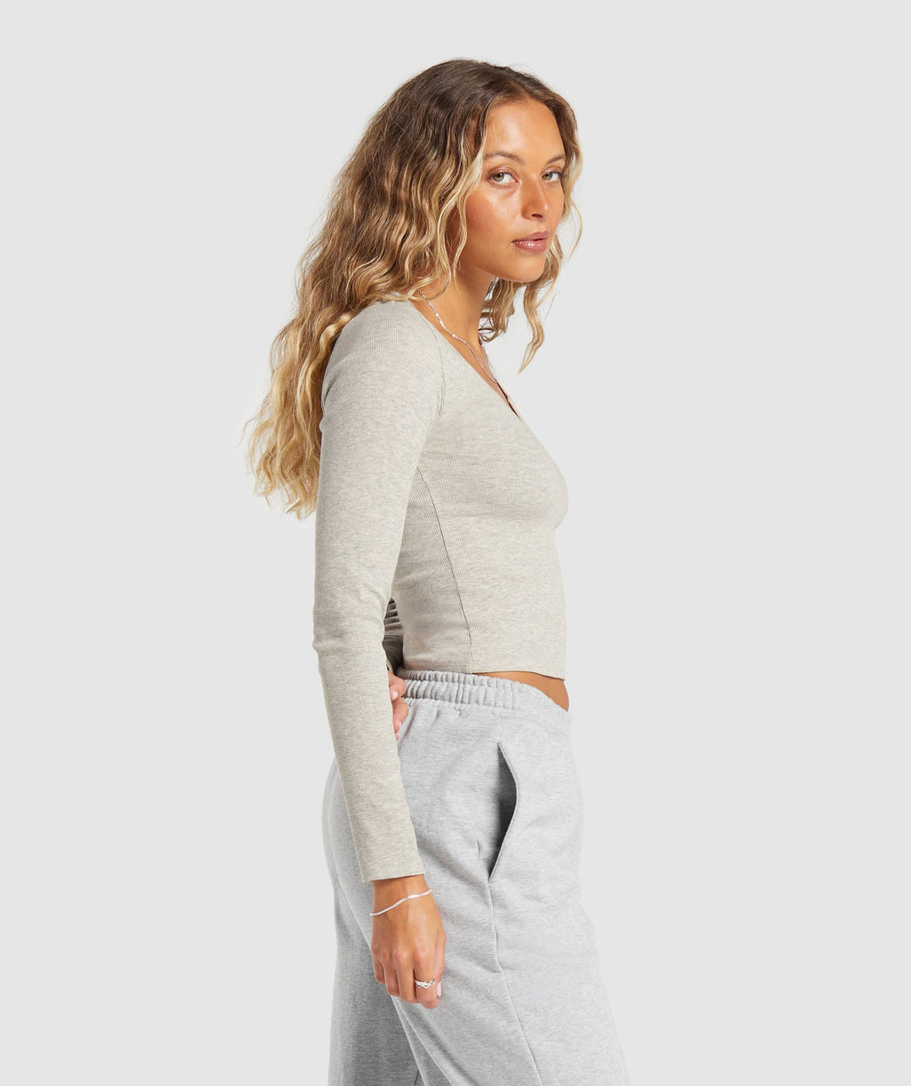 gymshark-rib-long-sleeve-top-stone-grey-marl-ss24