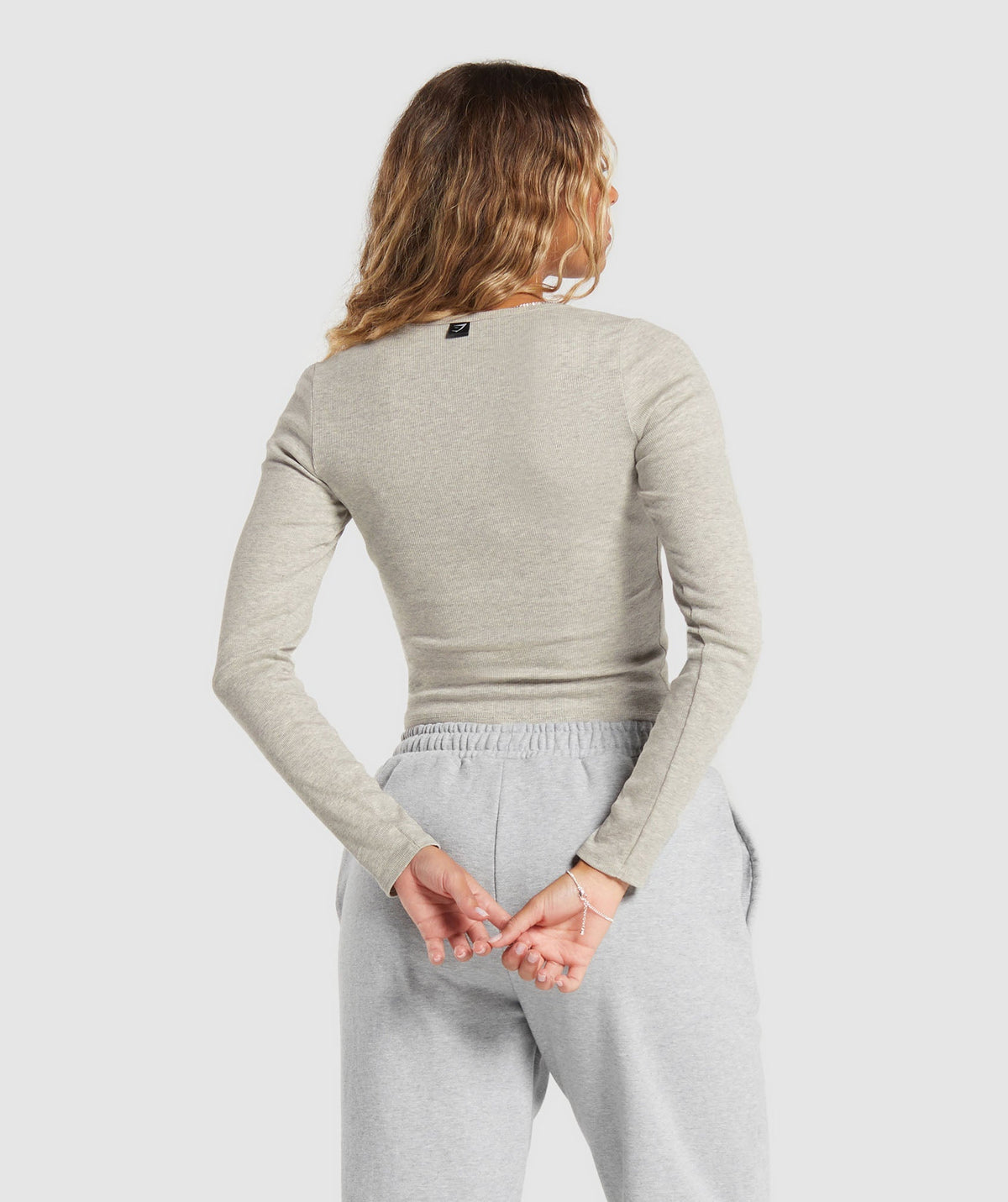 gymshark-rib-long-sleeve-top-stone-grey-marl-ss24