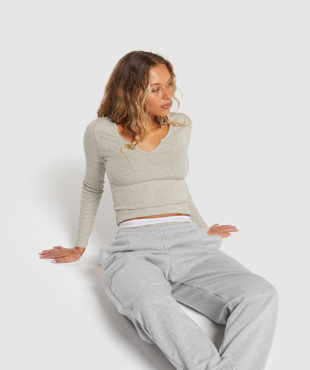 gymshark-rib-long-sleeve-top-stone-grey-marl-ss24