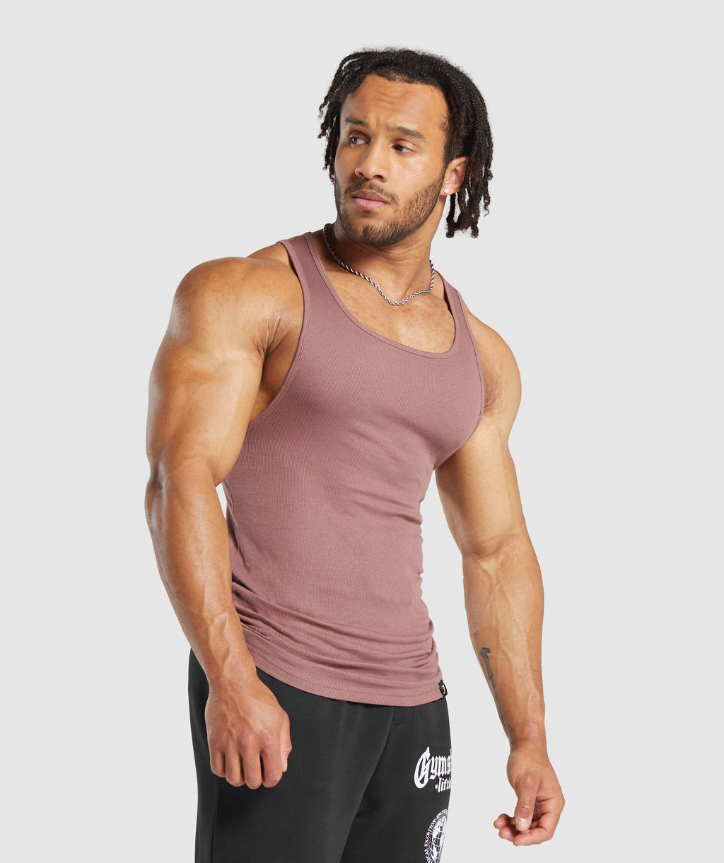 gymshark-ribbed-tank-1pk-sleeveless-tops-brown-aw24
