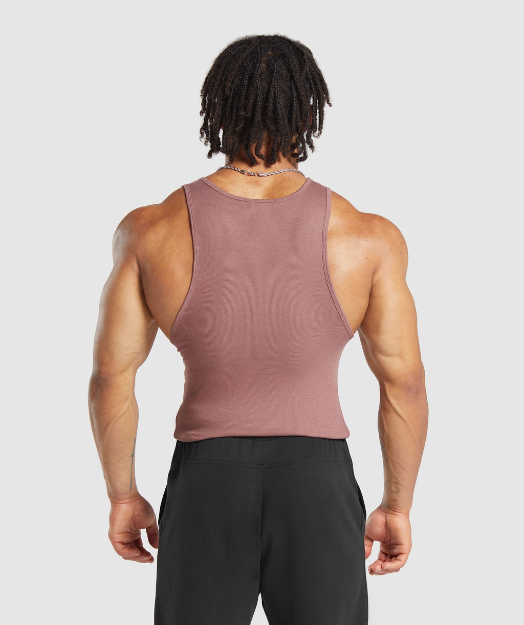 gymshark-ribbed-tank-1pk-sleeveless-tops-brown-aw24