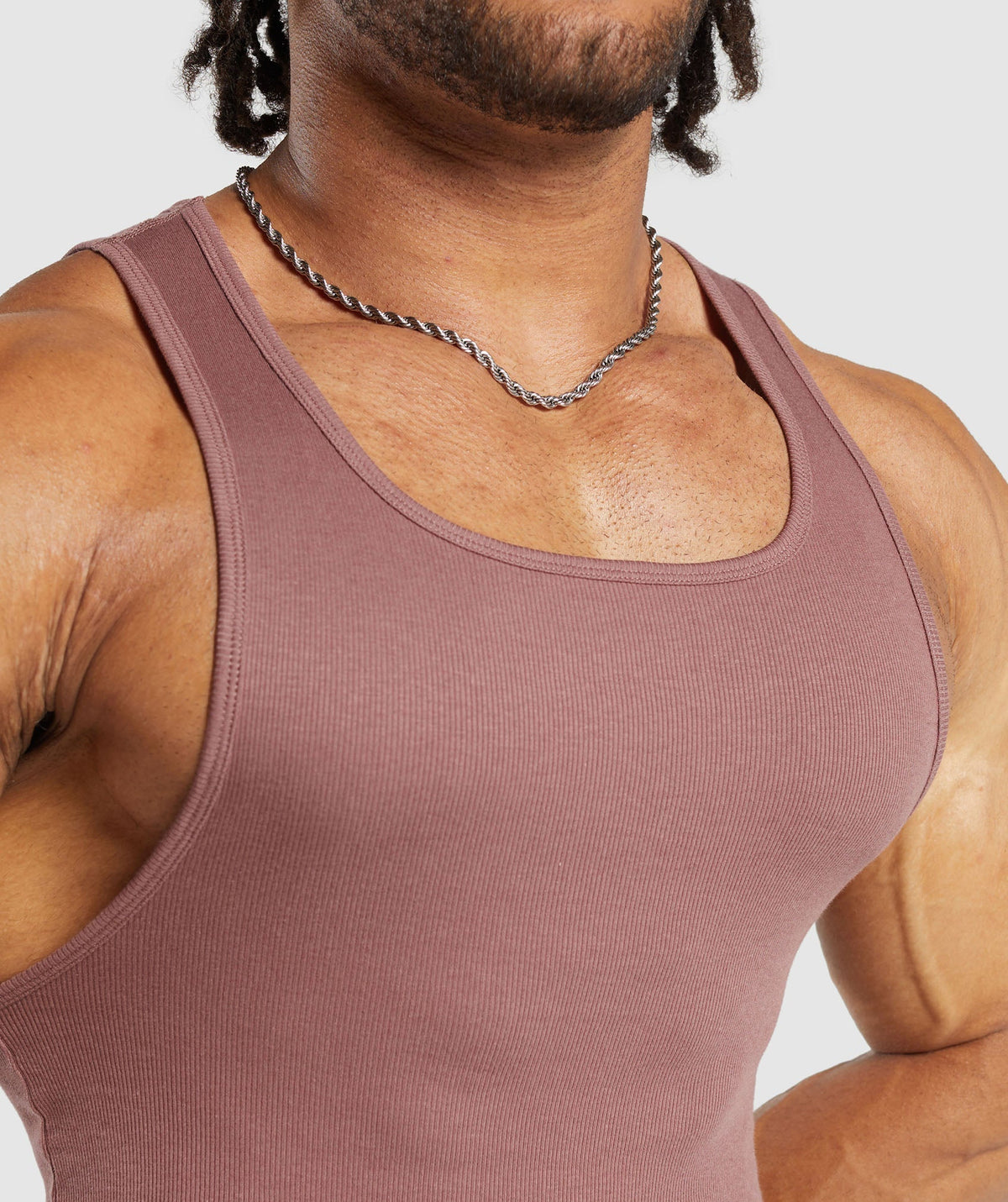 gymshark-ribbed-tank-1pk-sleeveless-tops-brown-aw24
