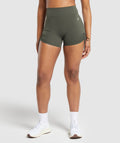 gymshark-ruche-shorts-strength-green-ss24