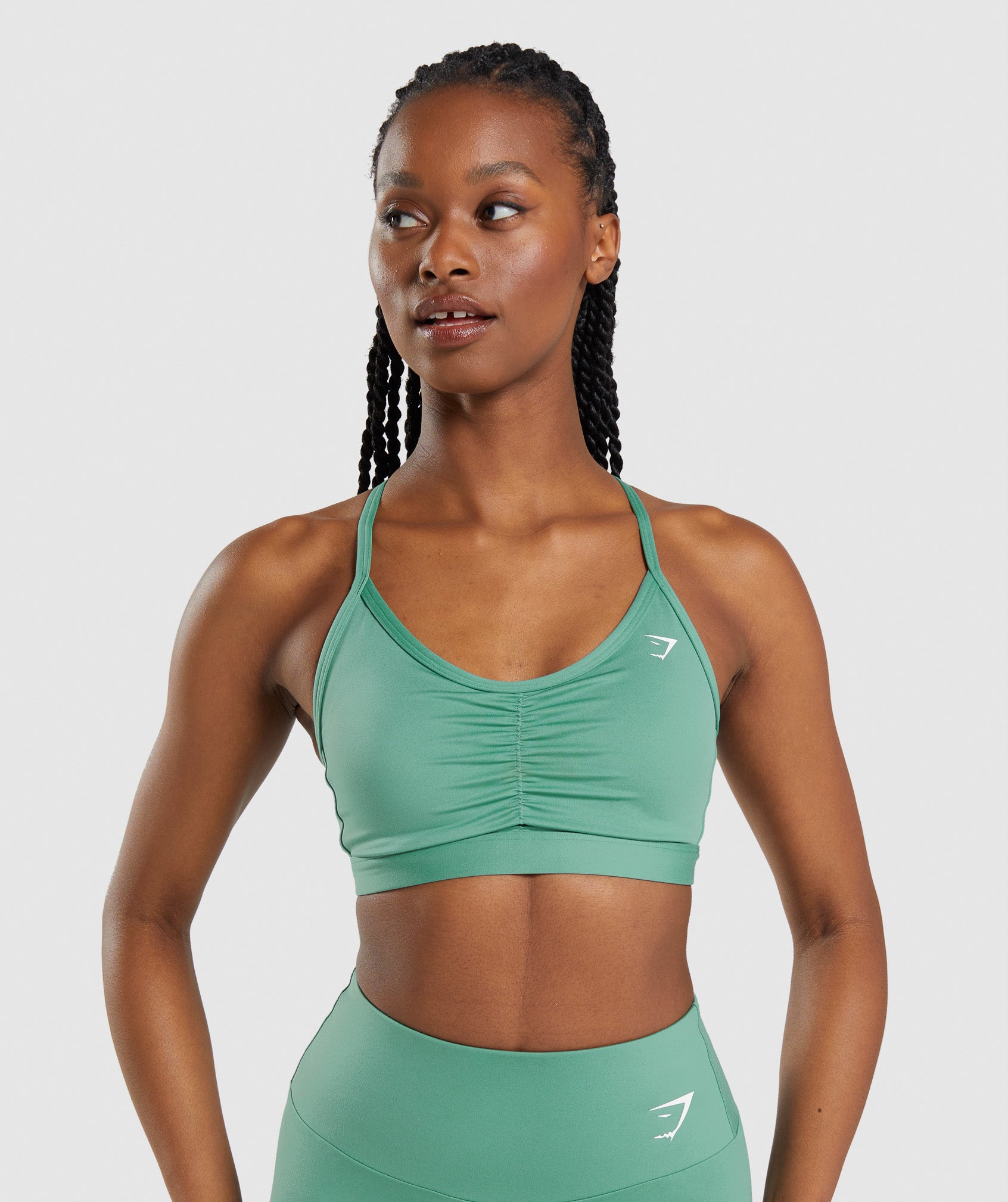 gymshark-ruched-sports-bra-alpine-green-ss22