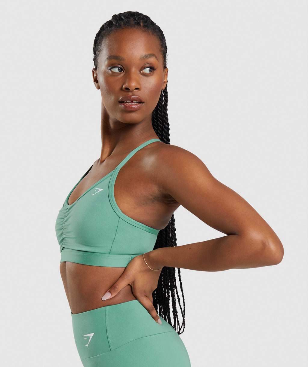 gymshark-ruched-sports-bra-alpine-green-ss22