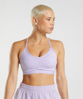 gymshark-ruched-sports-bra-soft-lilac-aw22