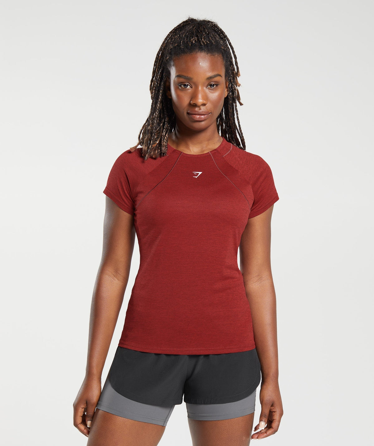gymshark-running-t-shirt-washed-burgundy-velvet-red-aw23