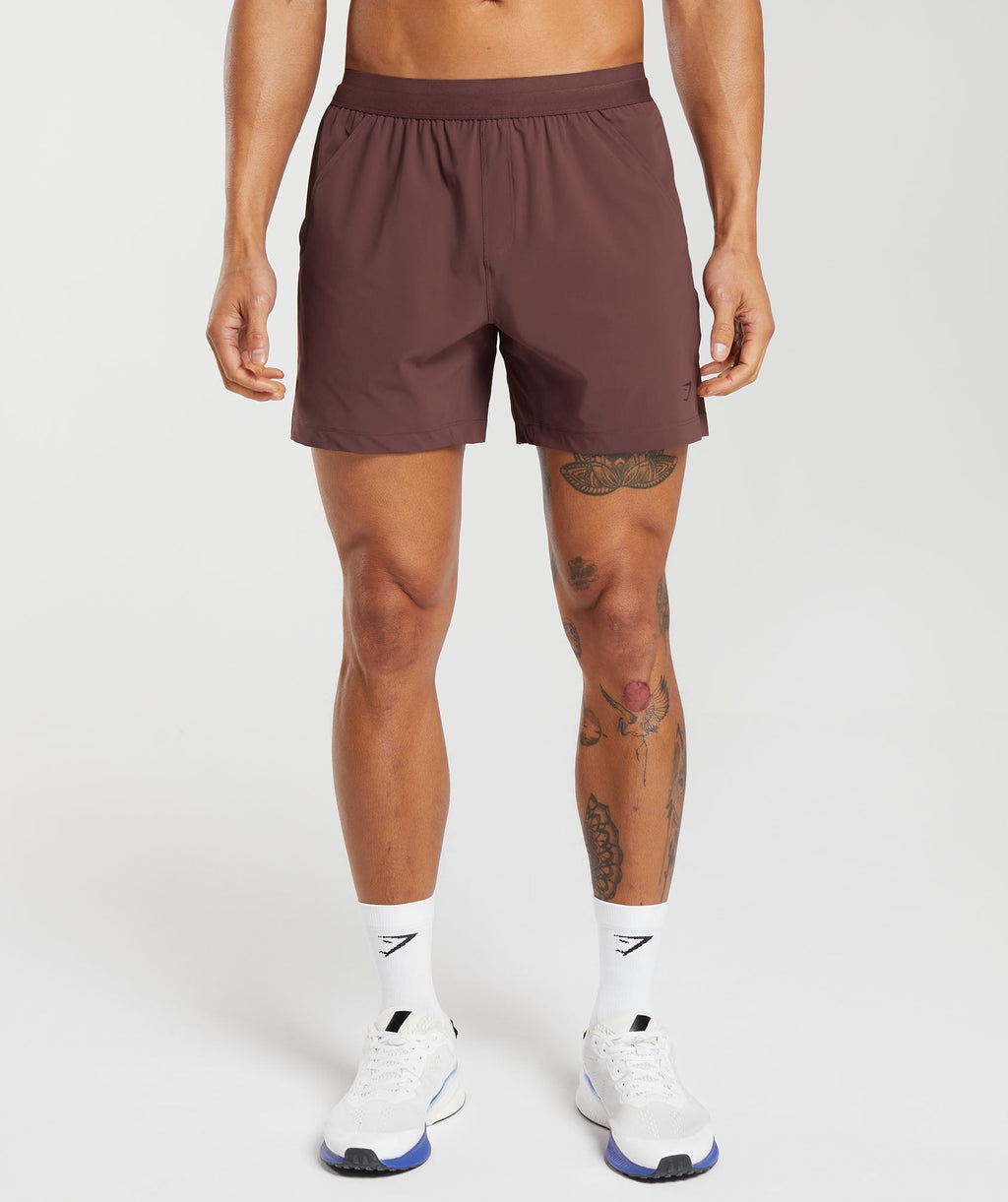 gymshark-studio-shorts-cherry-brown-ss22