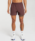 gymshark-studio-shorts-cherry-brown-ss22
