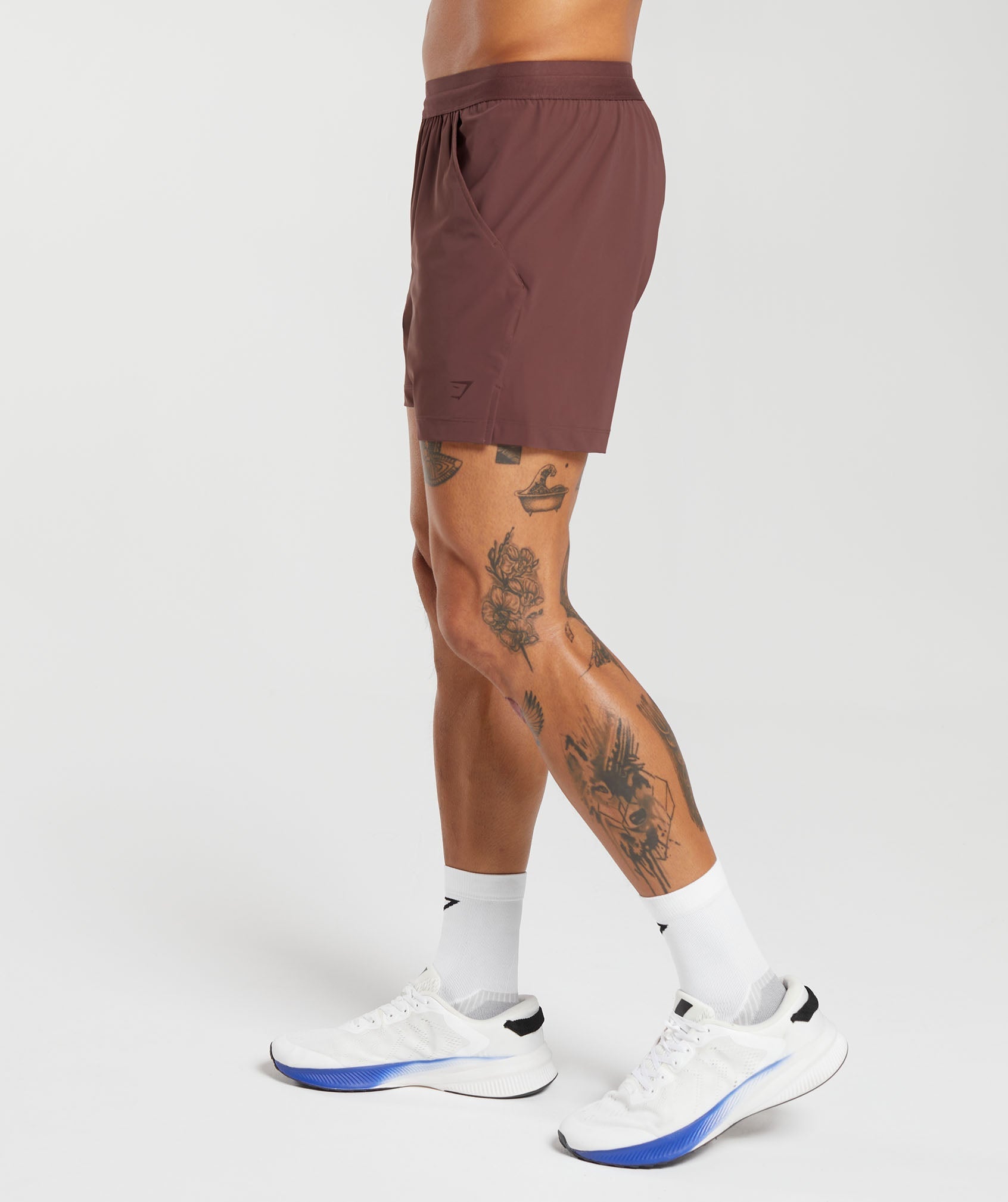 gymshark-studio-shorts-cherry-brown-ss22
