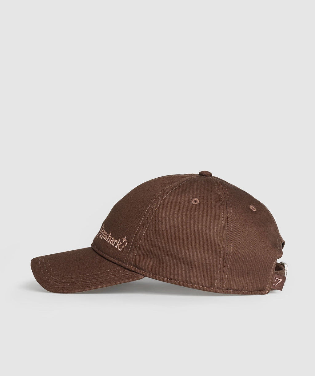 gymshark-script-cap-soft-brown-aw23