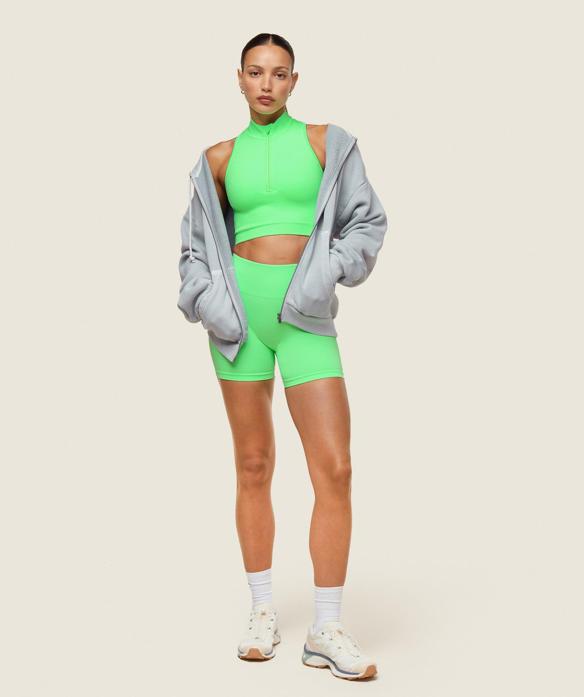 gymshark-everywear-seamless-cycling-shorts-selfridges-fluo-green-ss24