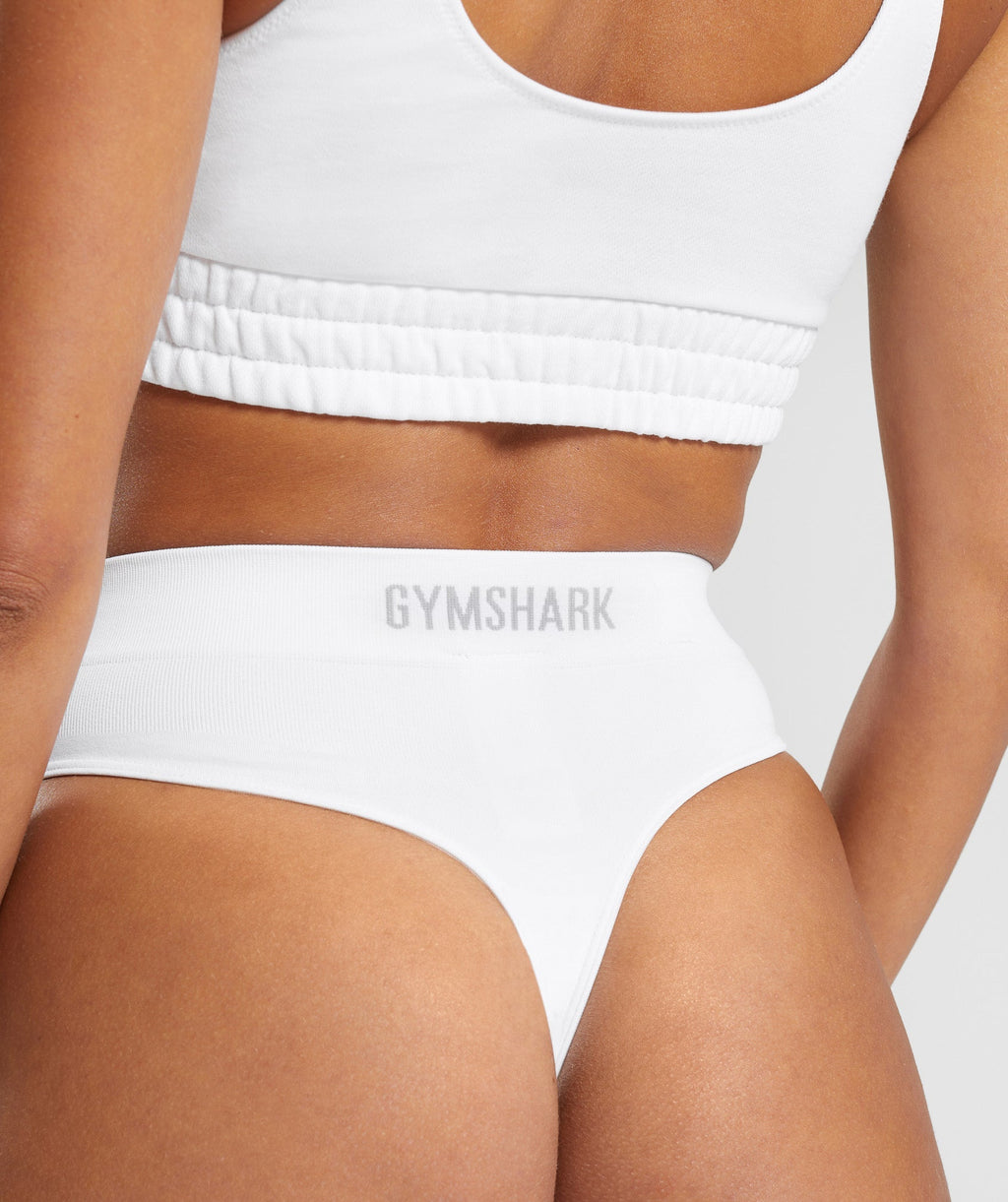 gymshark-seamless-high-waisted-thong-white-ss24