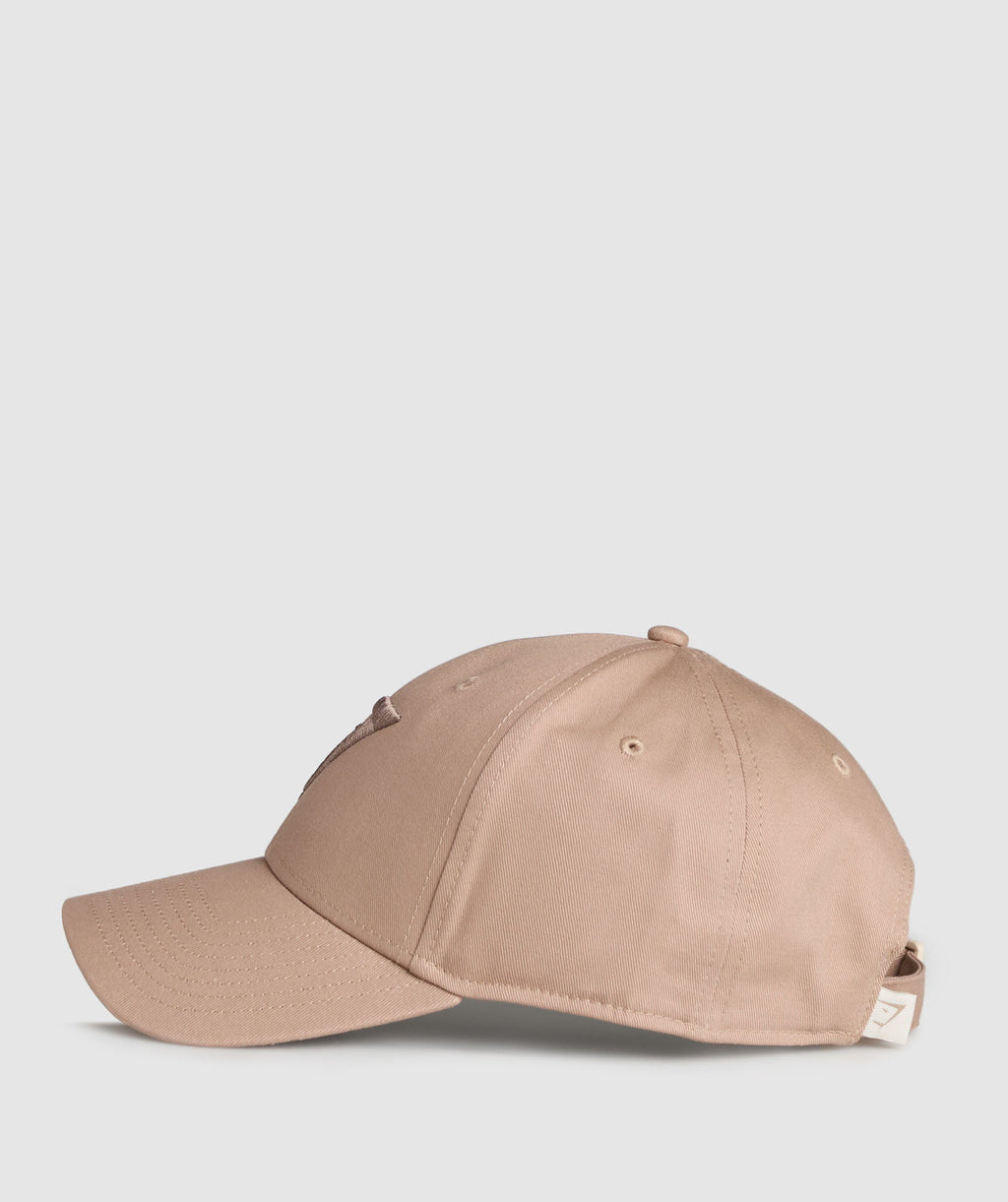 gymshark-sharkhead-cap-deep-fawn-brown-ss25