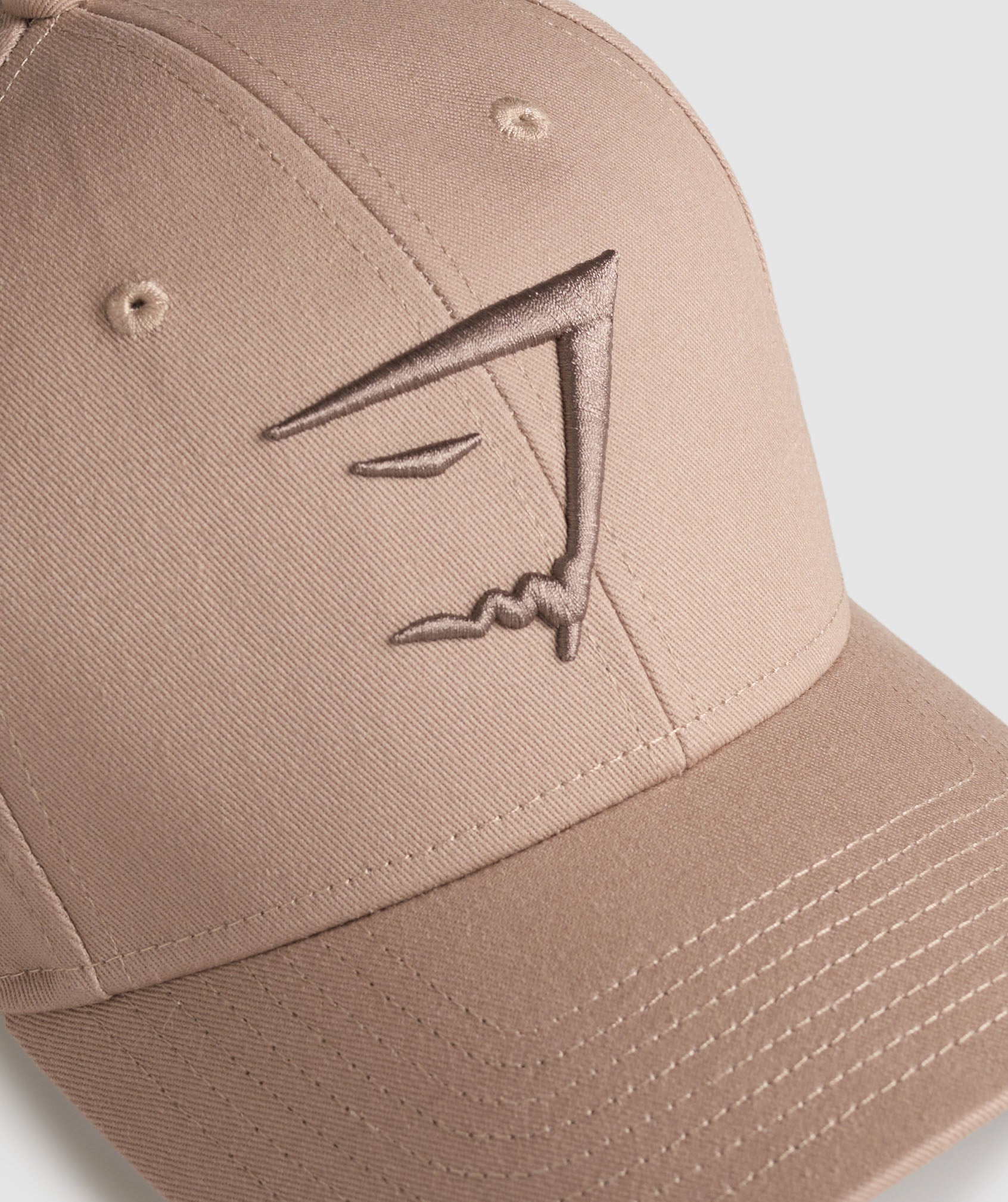 gymshark-sharkhead-cap-deep-fawn-brown-ss25