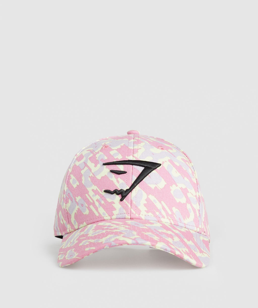 gymshark-sharkhead-cap-pink-print-ss22
