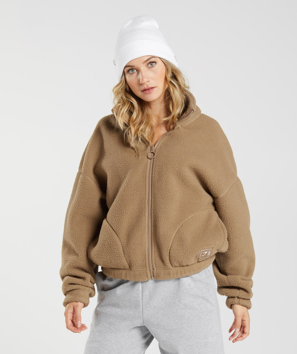 gymshark-sherpa-jacket-light-brown-aw21