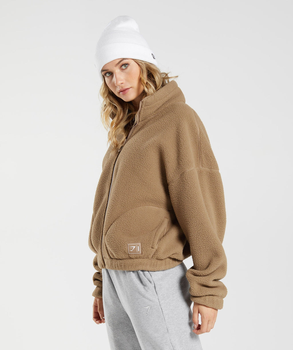 gymshark-sherpa-jacket-light-brown-aw21