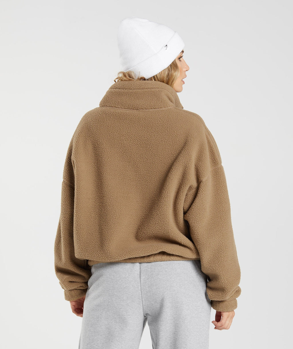 gymshark-sherpa-jacket-light-brown-aw21